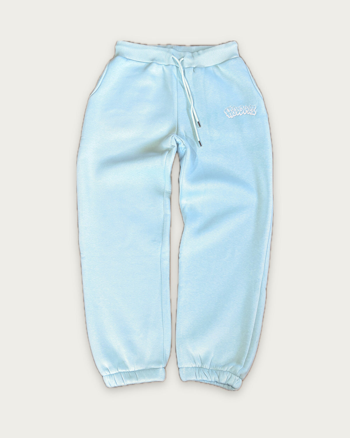 Closed Leg Sweatpants in Blau, Vorderseite
