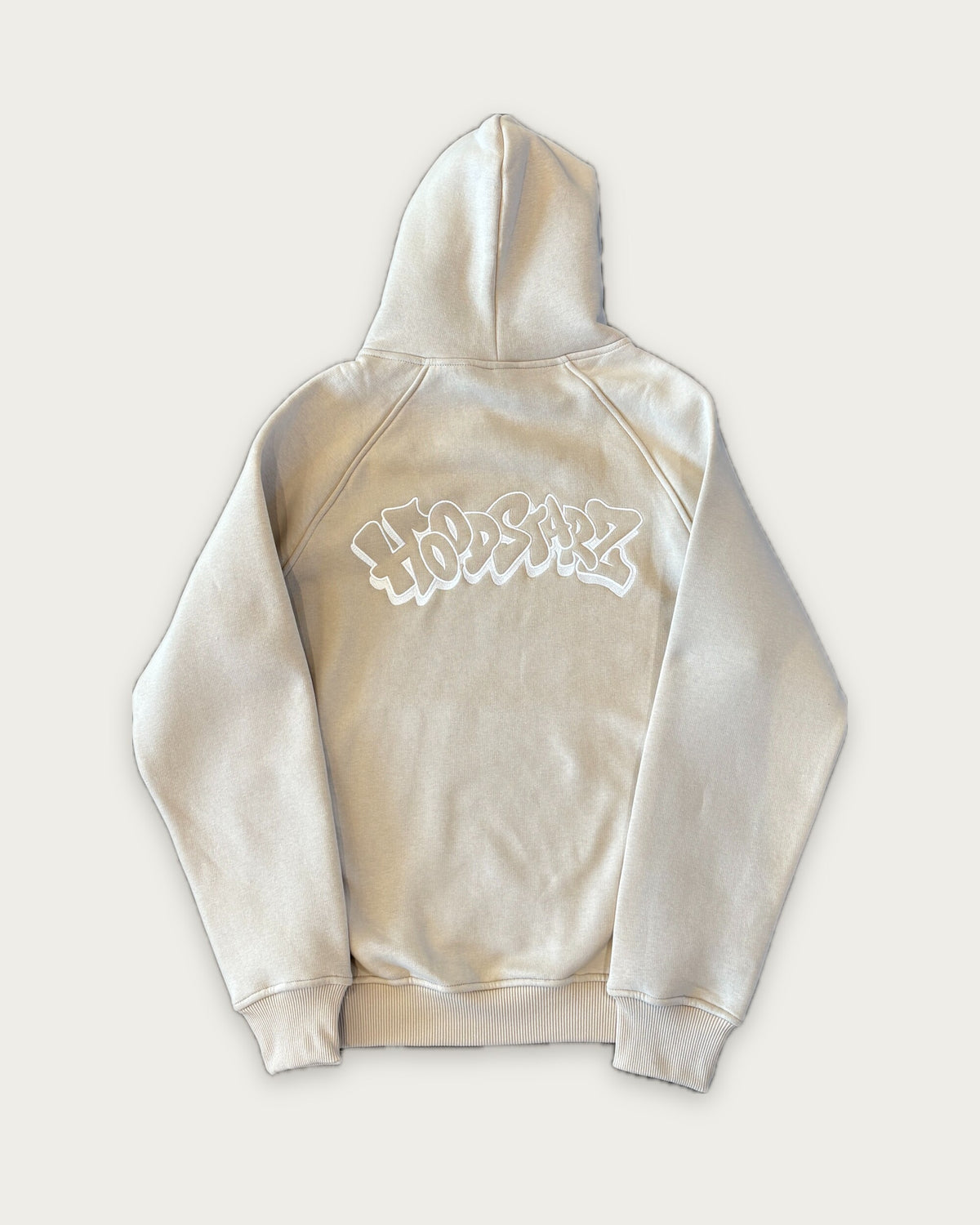 Hoodstarz Hoodie in Beige, Rückseite