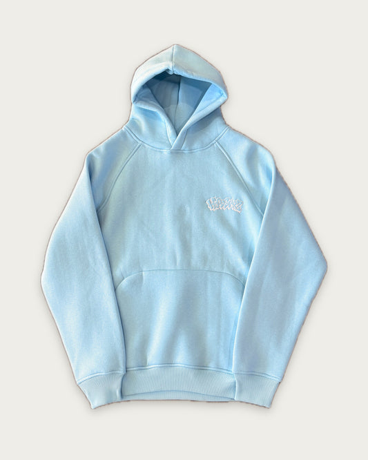 Hoodstarz Hoodie in Blau, Vorderseite