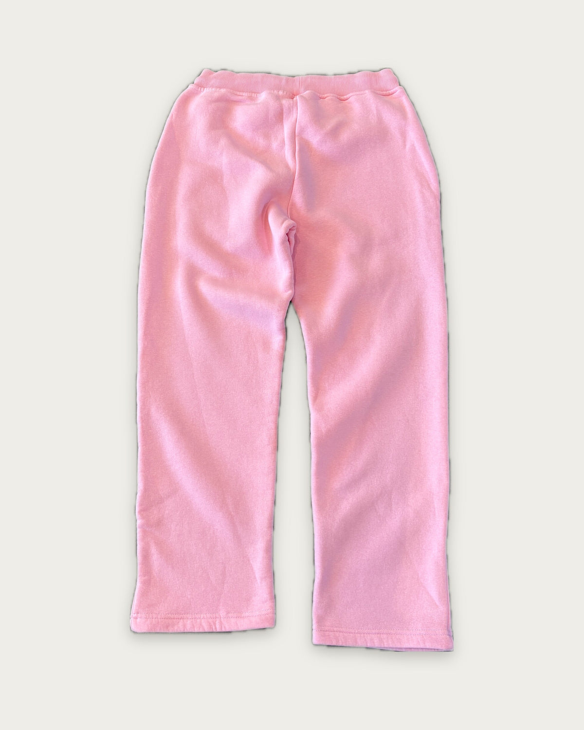 Open Leg Sweatpants in Pink, Rückseite